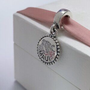 Pandora Hawaii Maui Turtle Dangle Charm Beach Travel Pendant